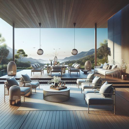 Discover Modern Outdoor Furniture Trends for Chic Spaces