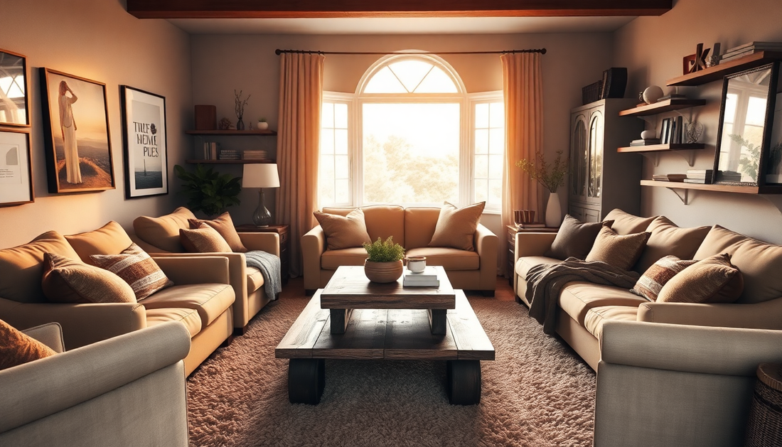 Cozy Living Room Ideas: Furniture Arrangement and Decor Tips