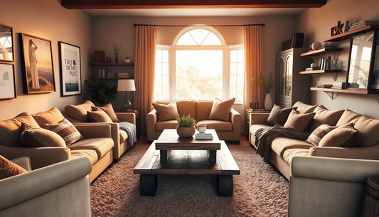 Cozy Living Room Ideas: Furniture Arrangement and Decor Tips