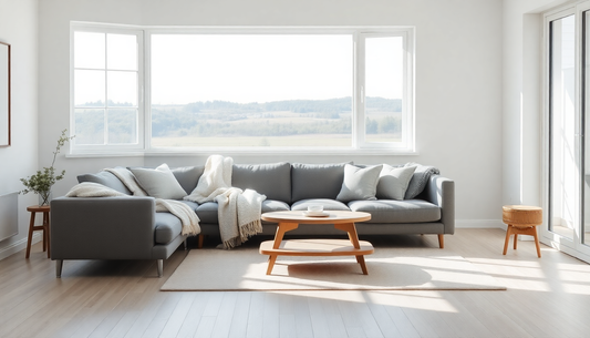 Soft Textures & Clean Lines: Styling a Scandinavian Living Room