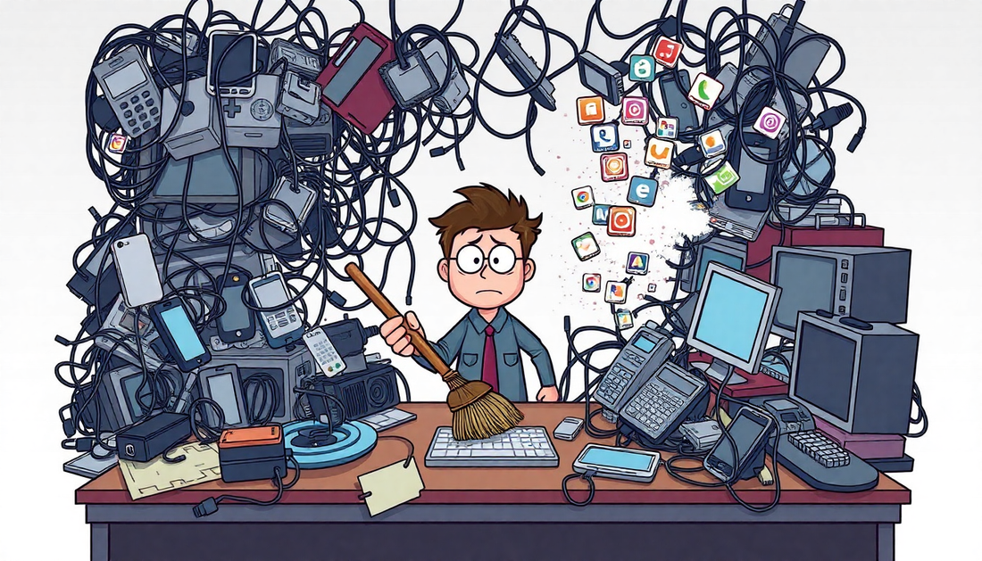 Tidy Tech: A Humorous Guide to Decluttering Your Digital Life