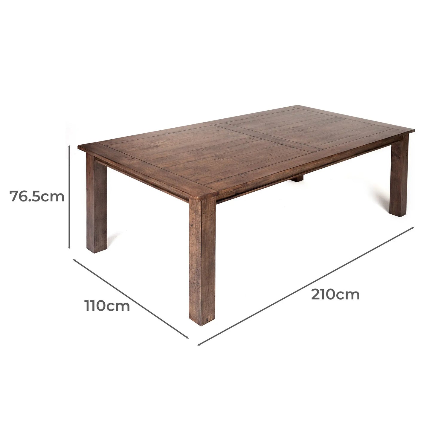 Zanzibar Dining Table and 8 Chairs Set
