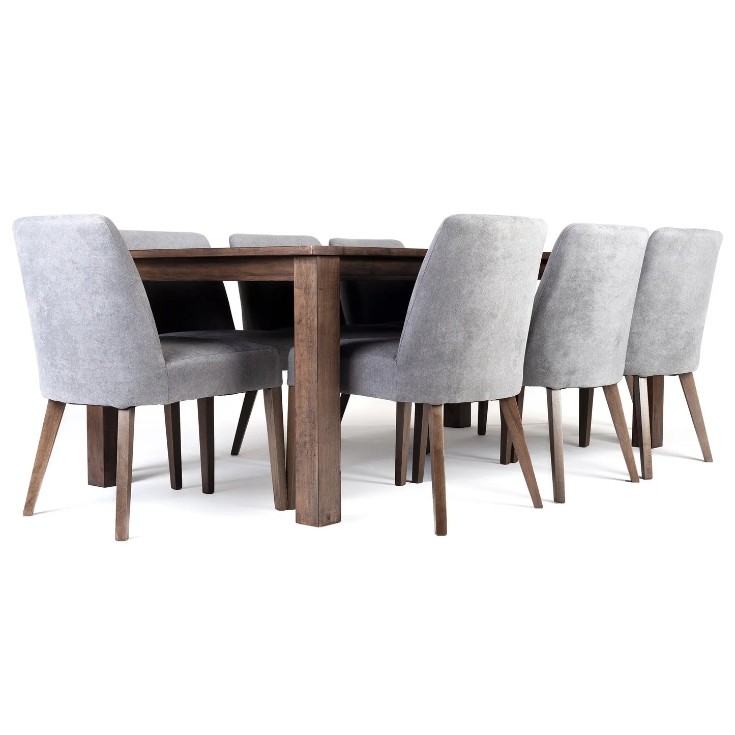 Zanzibar Dining Table and 8 Chairs Set