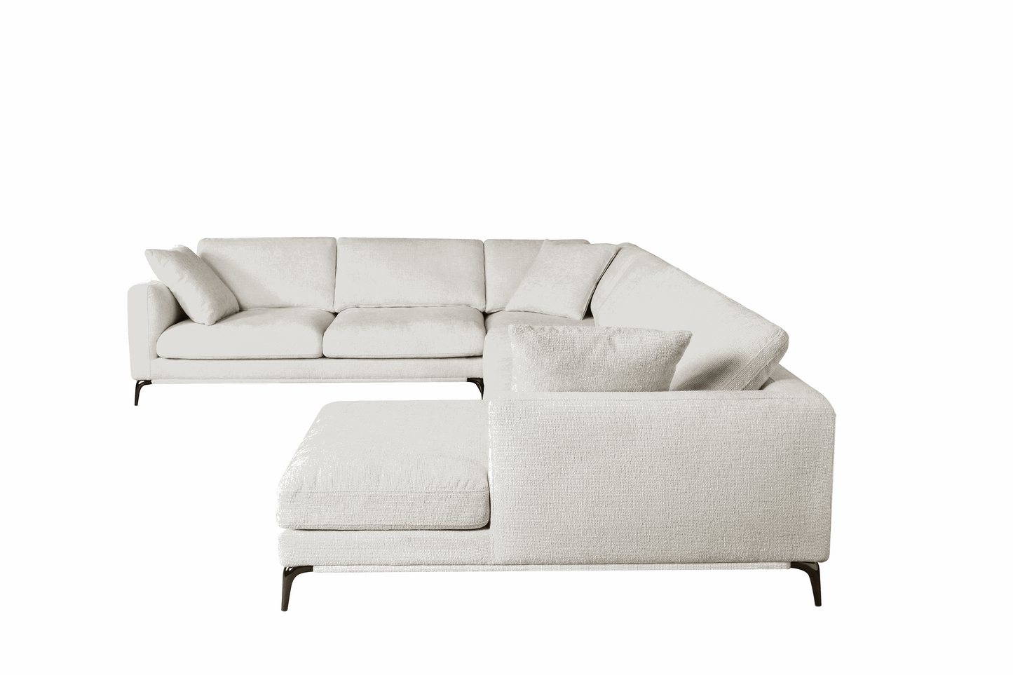 Sorrento - Upholster Modular Lounge - 6 seater - Colour : Pearl