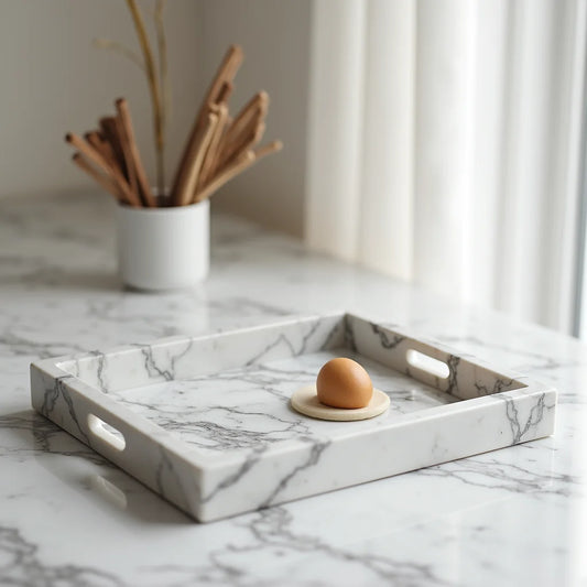 Marble Tray - How to Choose the Right Marble Tray for Every Surface