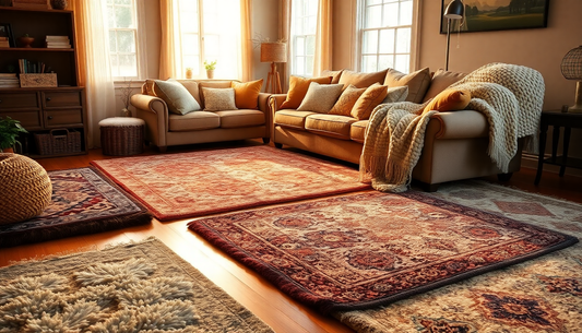 The Power of Textures: How to Layer Rugs, Throws, and Pillows for a Cozy Home