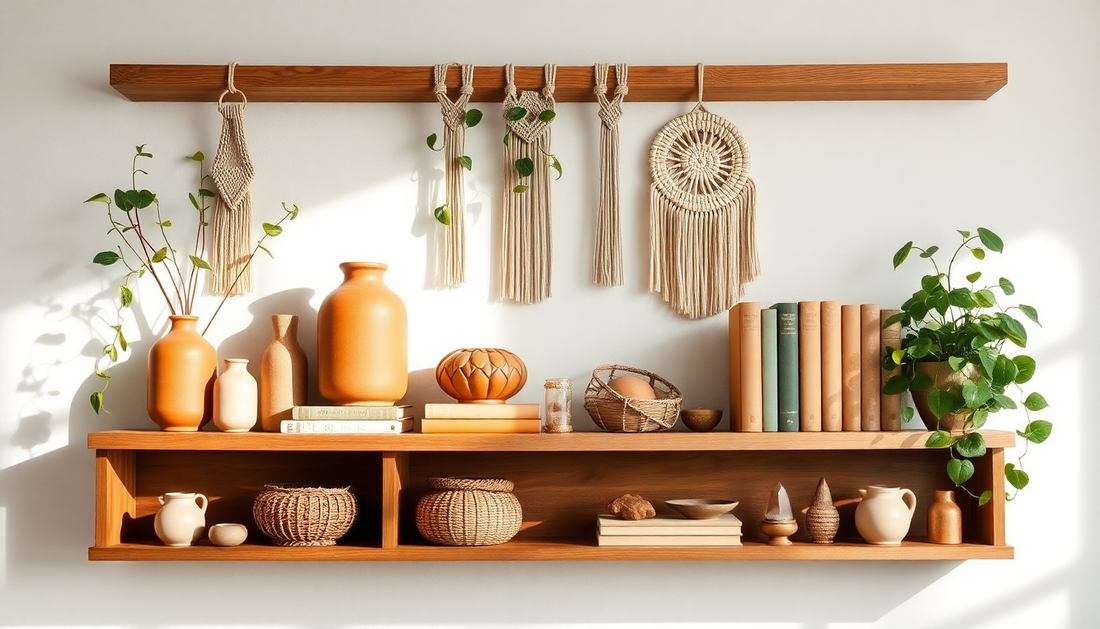 From Clutter to Curated: Styling the Perfect Boho Shelf