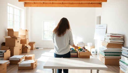 Organizing for a Fresh Start: Tips for Decluttering Your Space in the New Year
