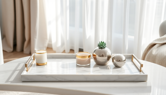 Marble Tray Décor Ideas to Instantly Elevate Your Interior Design