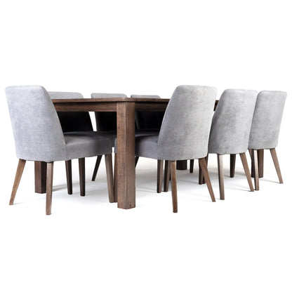 Zanzibar Dining Table and 8 Chairs Set